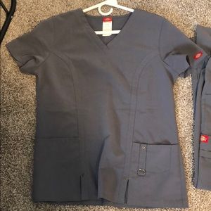 Dickies Grey Scrubs Set